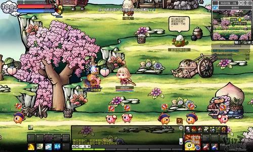 无限翻滚小球